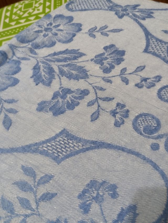 Coppia di asciugamani in damasco