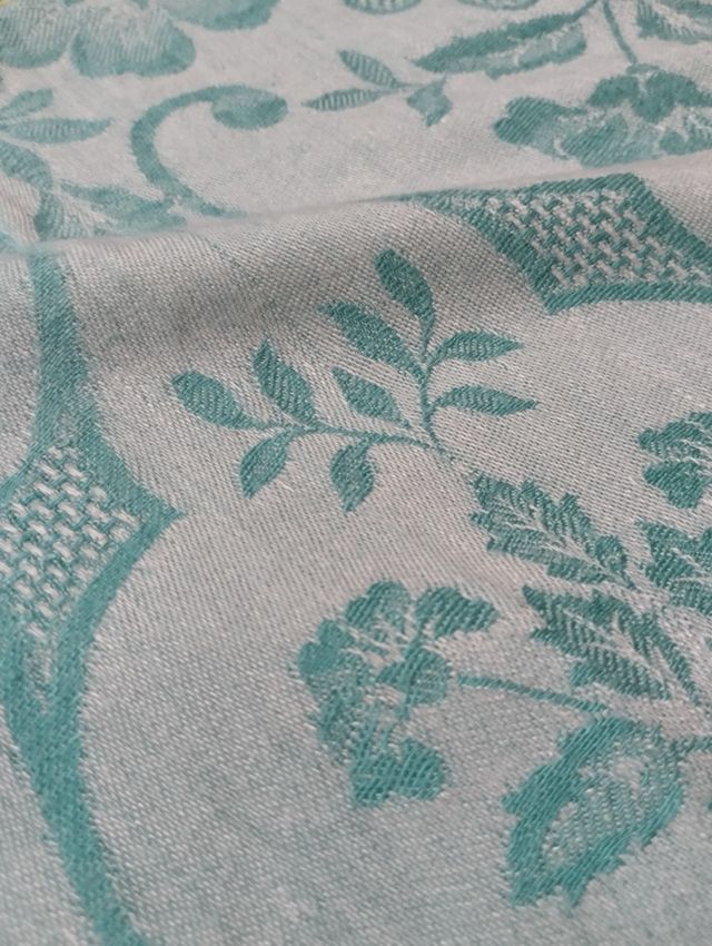 Coppia di asciugamani in damasco