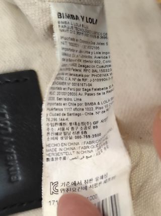 Bolso de Bimba y Lola