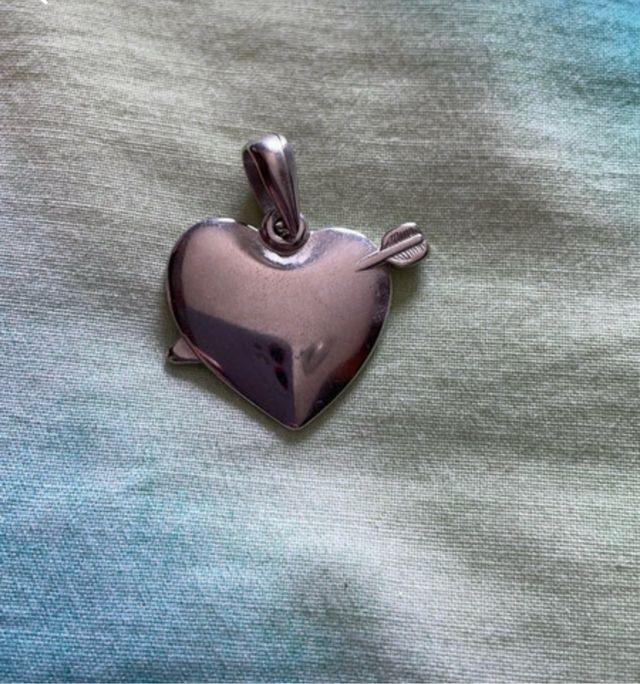 Pendente argento cuore