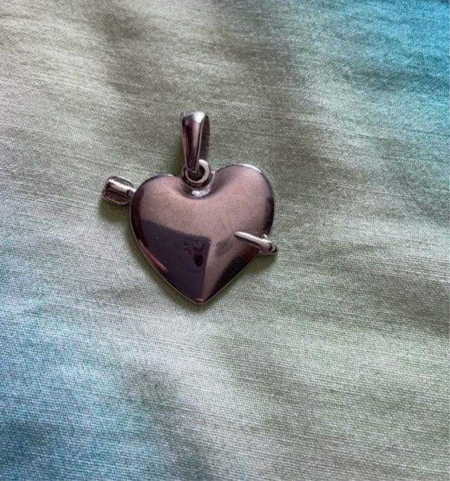 Pendente argento cuore