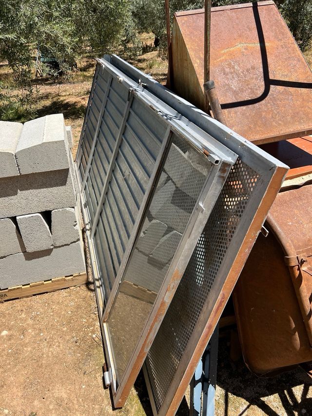 PORTON DE 2 HOJAS PARA COCHERA