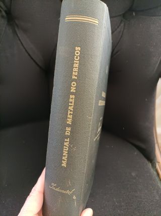 Libro: MANUAL DE METALES NO FÉRRICOS