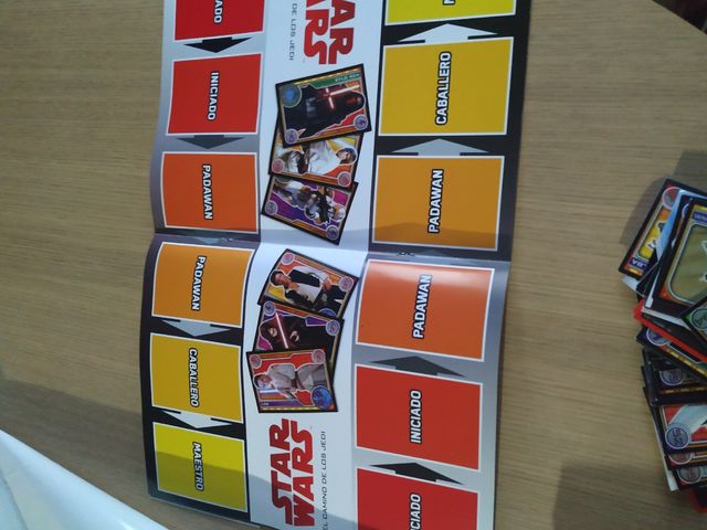 Album cromos Star Ward nuevo 