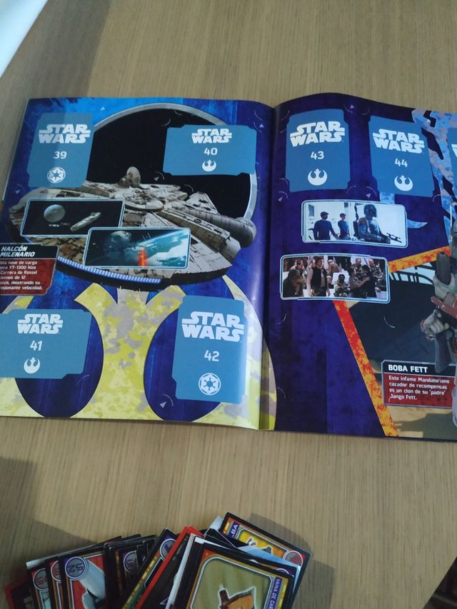 Album cromos Star Ward nuevo 