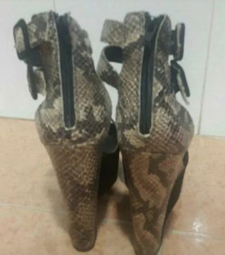 Sandalias de cuña y plataforma Talla 41