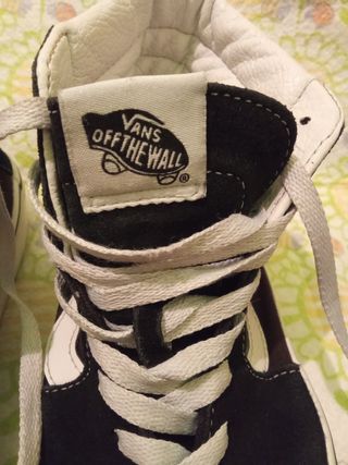 VANS Zapatillas de hombre Negro/Blanco.