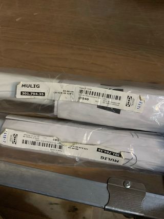 2 Appendi abiti muling ikea