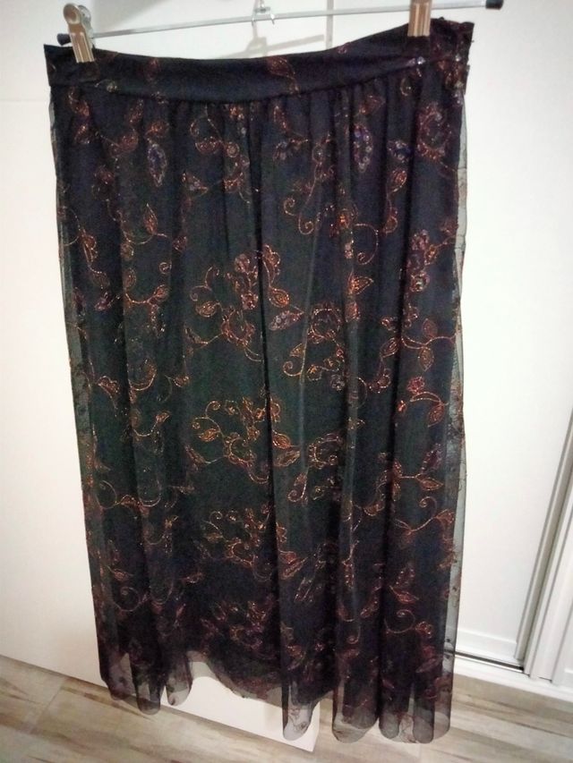 Falda 78 cm largo t. 38/40