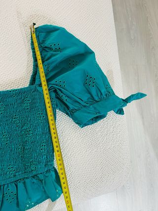 Top verde turquesa Solo envio