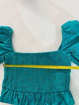 Top verde turquesa Solo envio