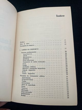 Lesões Típicas do Desportista