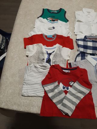 Stock 10 pezzi bimbo 9 12 mesi