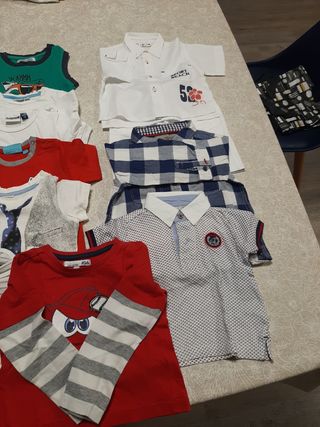 Stock 10 pezzi bimbo 9 12 mesi