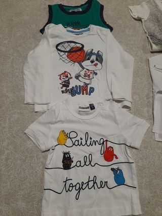 Stock 10 pezzi bimbo 9 12 mesi