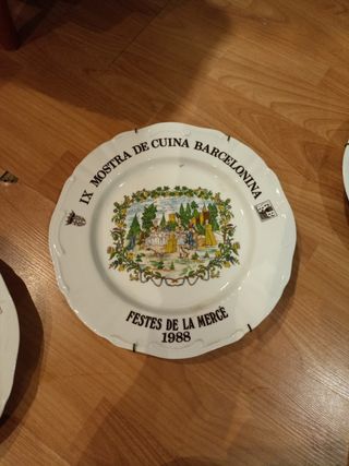 Platos decorativos