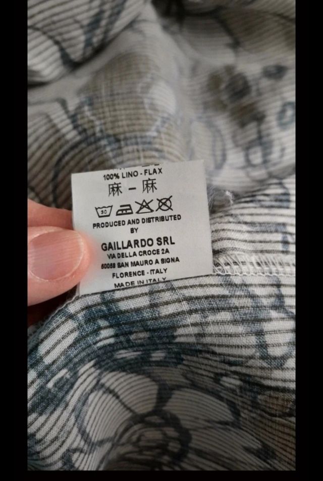 Abito lungo lino estivo Emma e Gaia