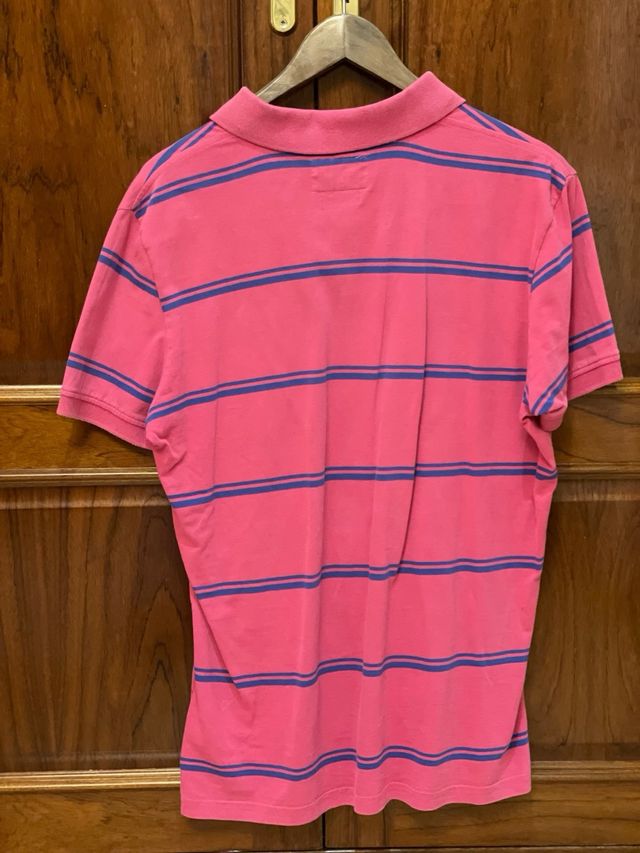 Polo Desigual Hombre Rosa Talla M – Estilo Urbano 
