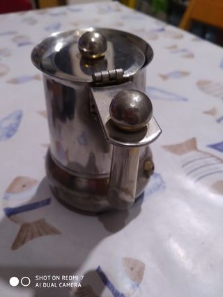 Caffettiera particolare in acciaio inox