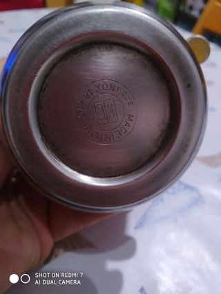 Caffettiera particolare in acciaio inox