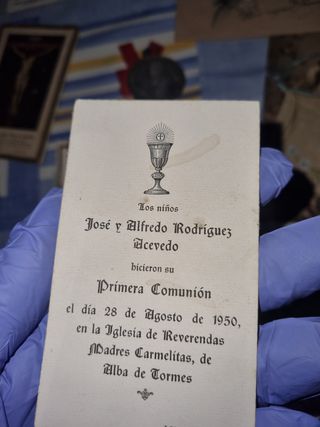 12 estampitas-recordatorios de 1914, 1918,...