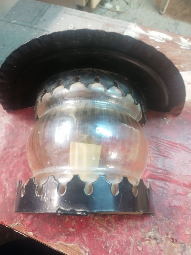 Farolillo pared ovalado