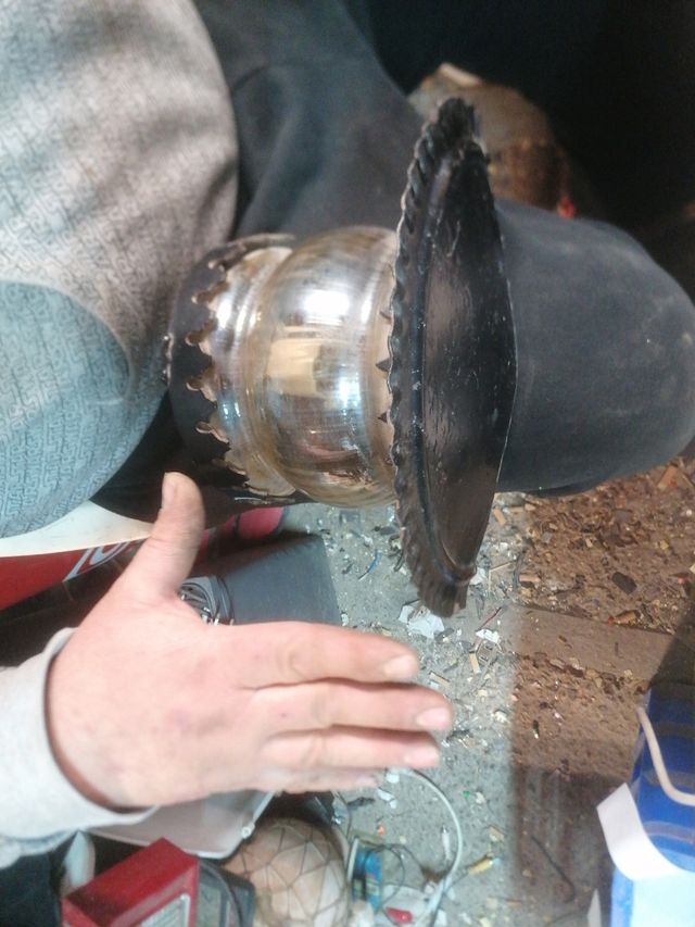 Farolillo pared ovalado