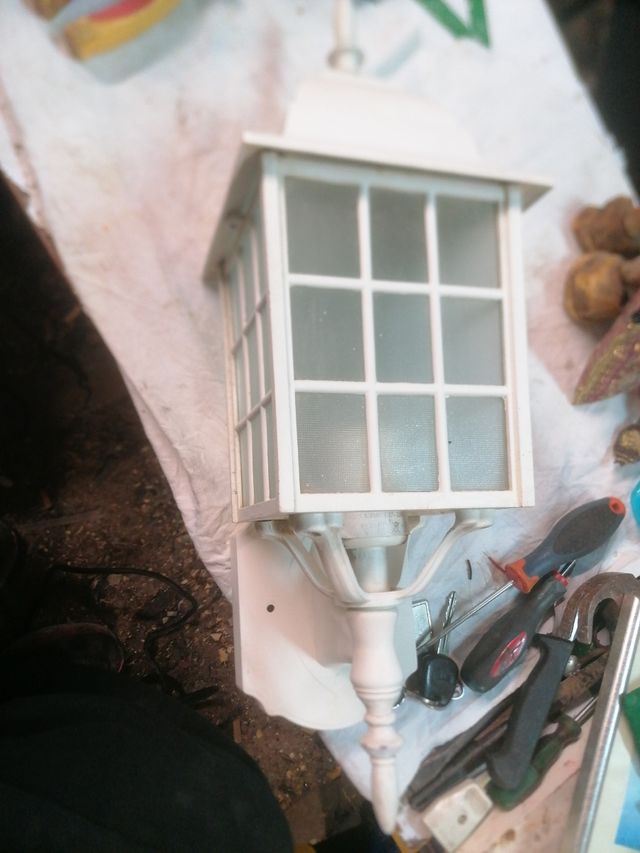 Farolillo pared ovalado