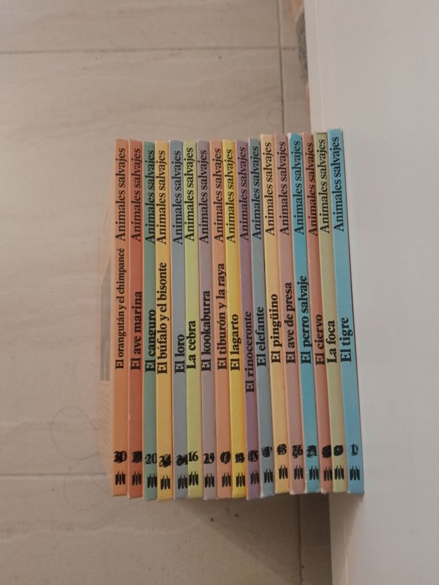 Colección libros Animales salvajes