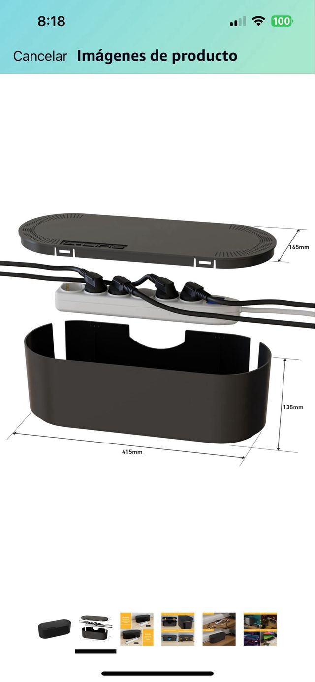 Caja Gestion de Cables