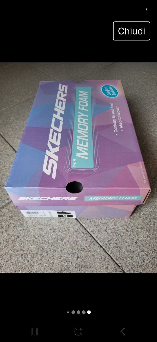 Scarpe Skechers nere n. 39