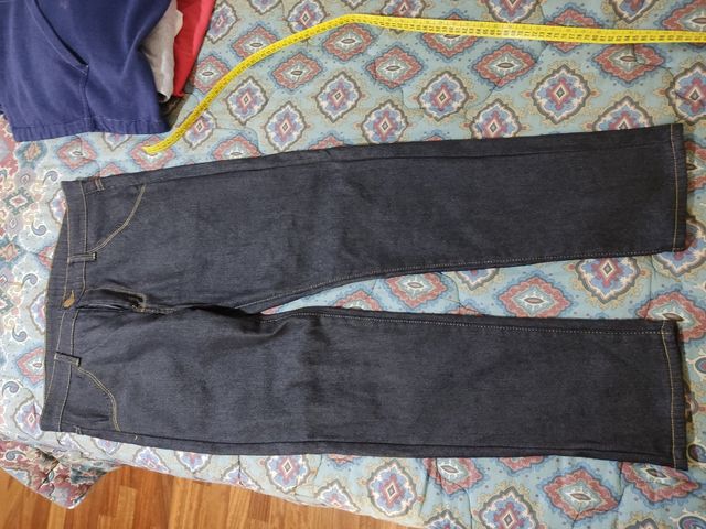 Jeans elasticizzato invernale pile interno