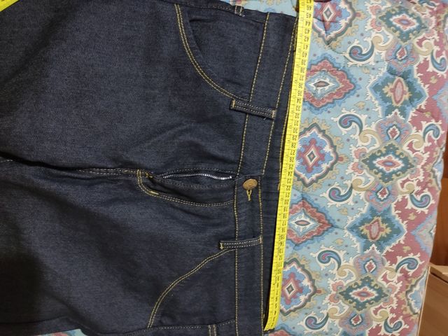 Jeans elasticizzato invernale pile interno