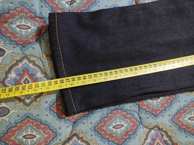 Jeans elasticizzato invernale pile interno