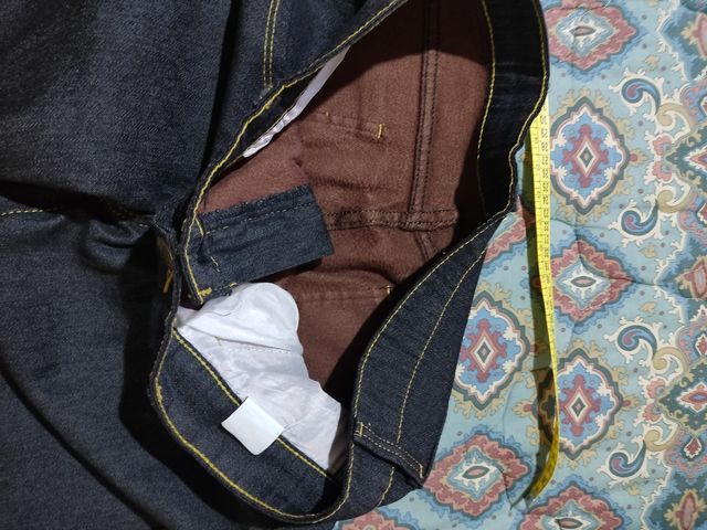 Jeans elasticizzato invernale pile interno