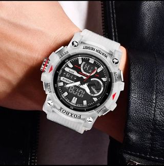 Reloj digital dual pantalla