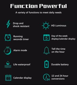 Reloj digital dual pantalla