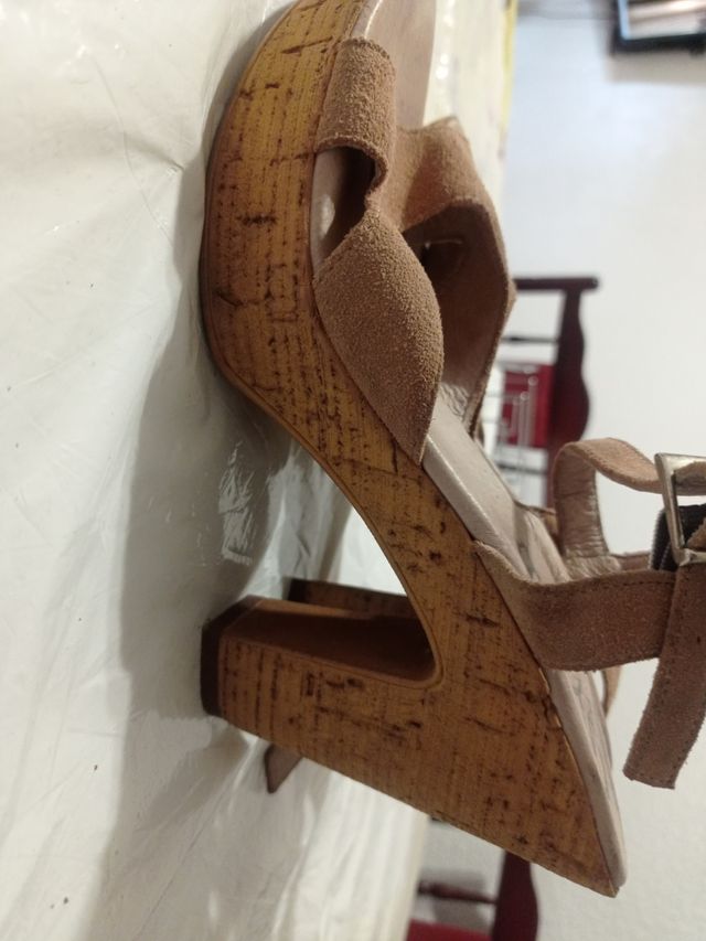 Sandalias de tacón mujer 38