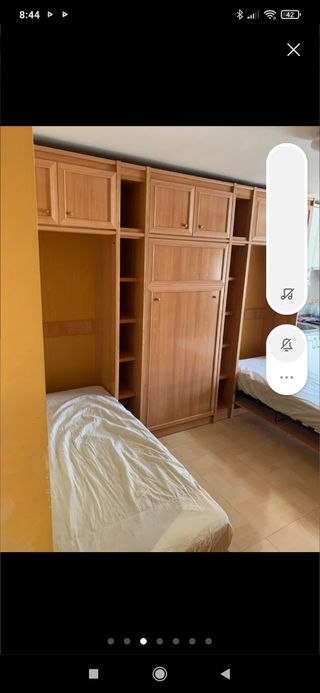 Armario cama plegable