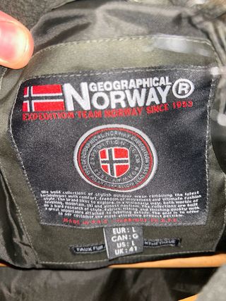 Chaqueta Geographical Norway