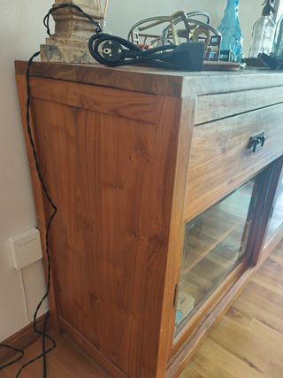 Mueble aparador vitrina