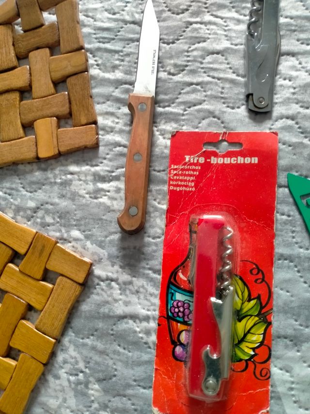 Lote 12 artículos de cocina nuevos, tijeras, cuchi