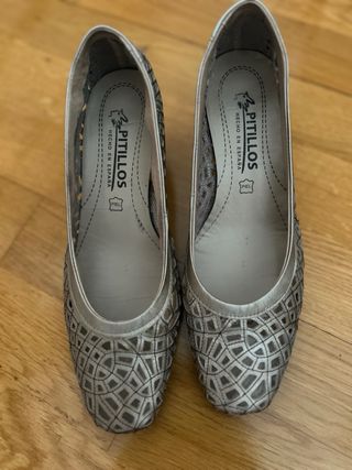 Zapatos tacon pitillos 