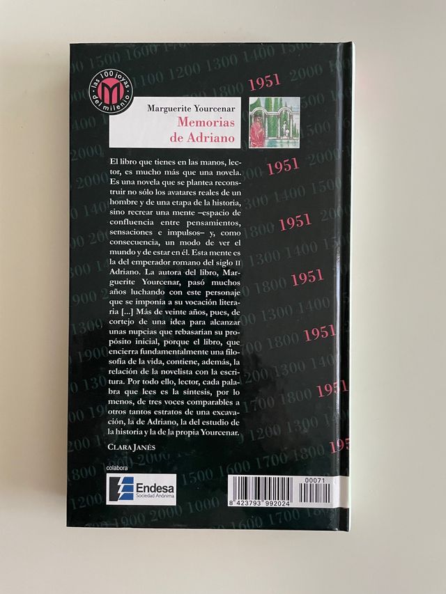 Libro “Memorias Adriano”