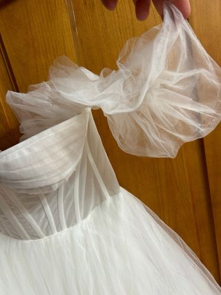 Vestido de novia ,estilo boho