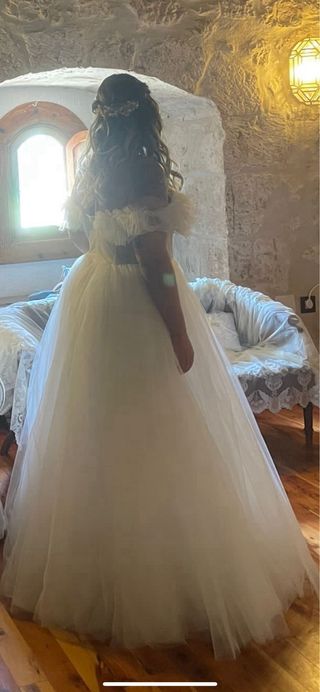 Vestido de novia ,estilo boho