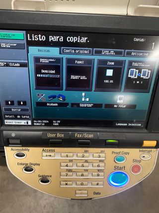 impresora konica minolta bizhub 223