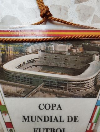 Banderín de 1 peseta de mundial 1980