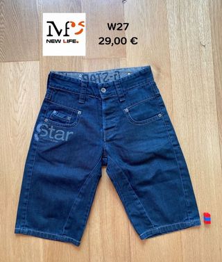 Bermuda vaquera de hombre de G-Star (W27)