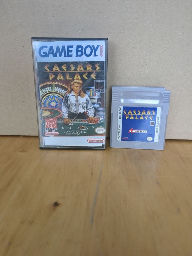 Caesars Palace Game Boy + cassetta